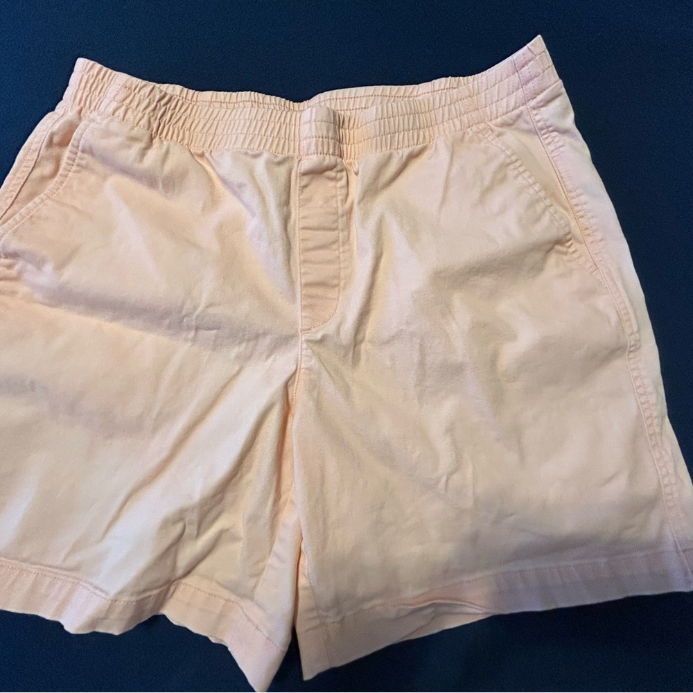 Lands' End Peach Mid Rise Shorts